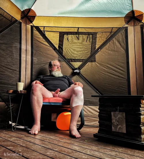 Taking in the morning by AsTheCrowFlies72