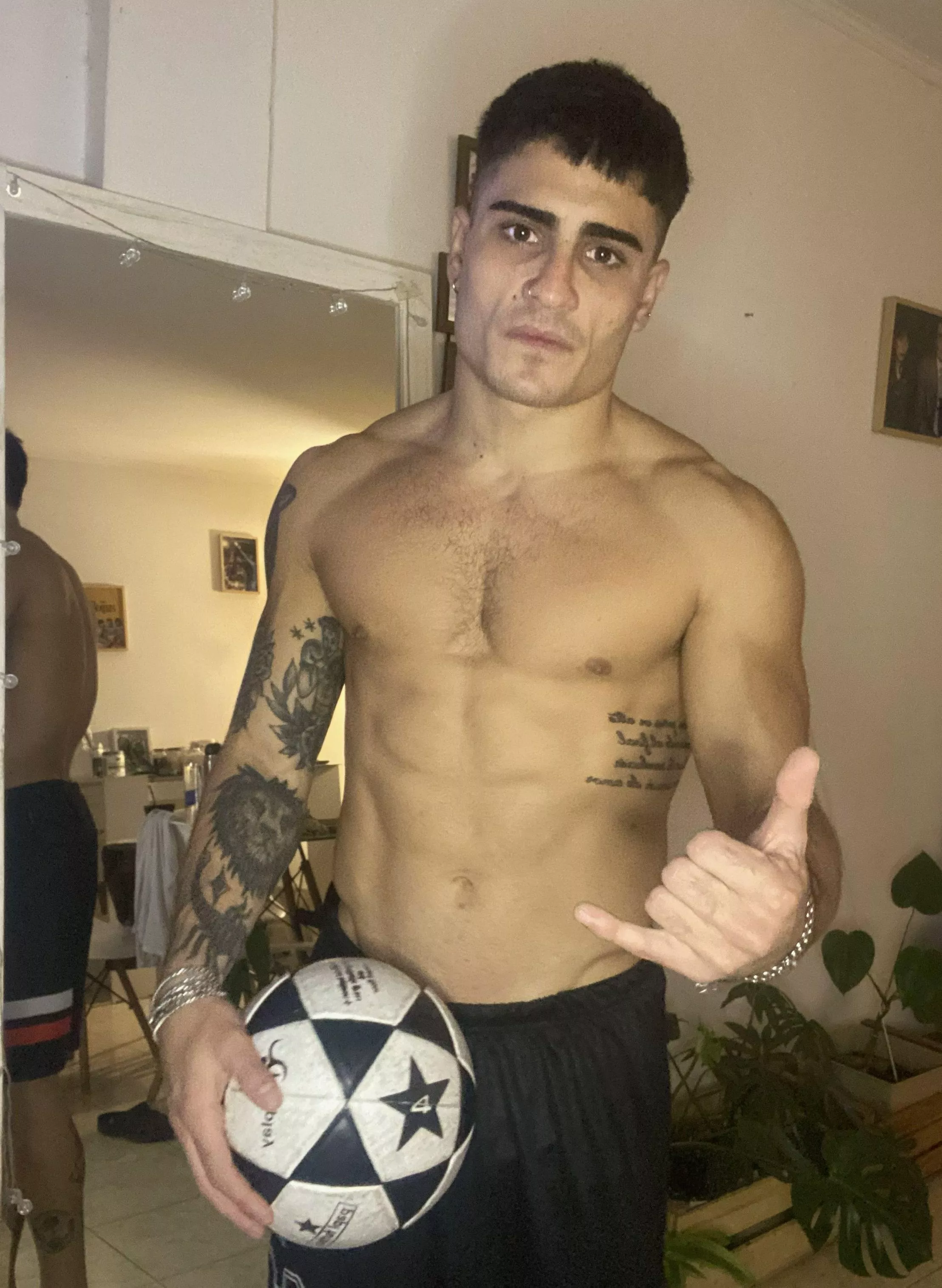 Want a piece of this naughty soccer player?  posted by OlieTheKing