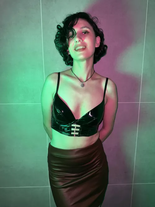 always a good mood when I'm in leather❤️ by Loranice