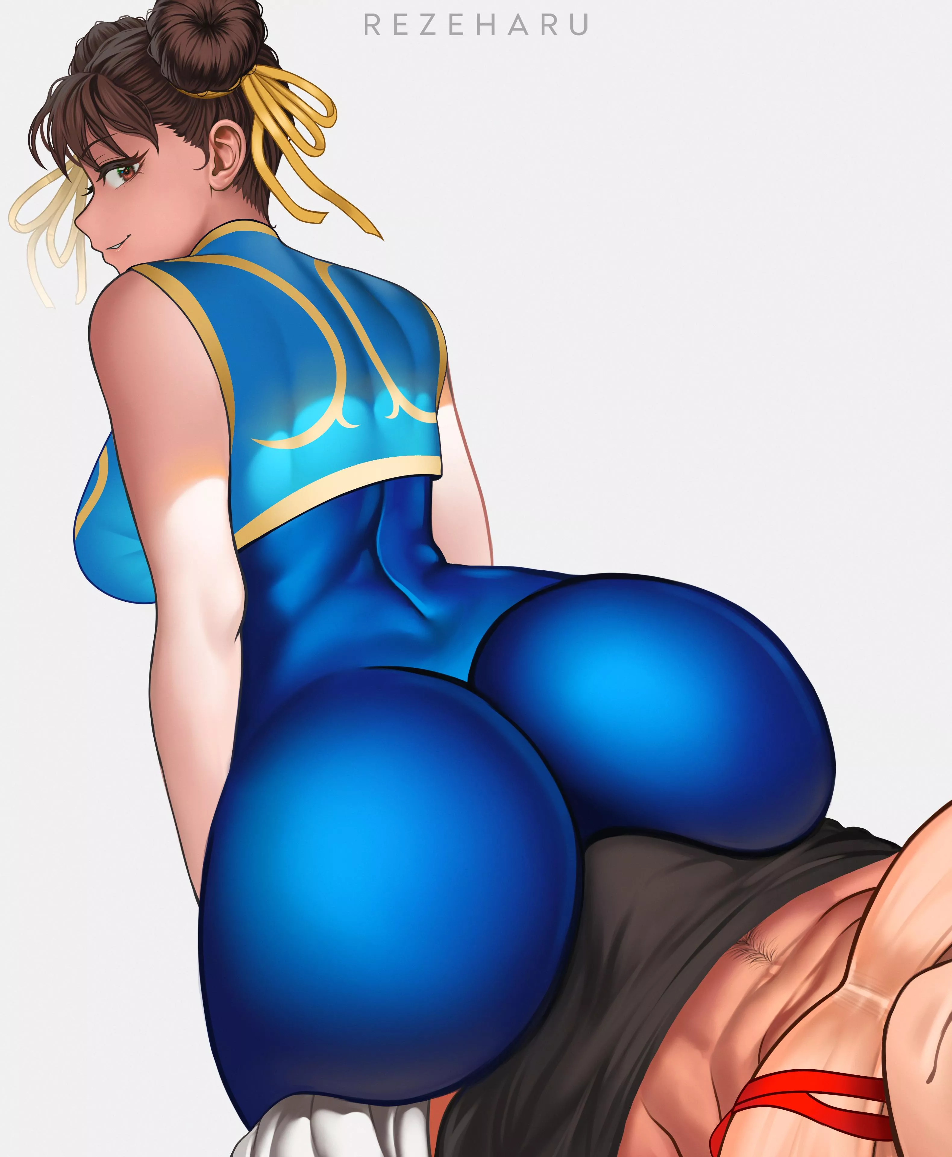 Chun-Li teases Ryu (Rezeharu) posted by PMatty73