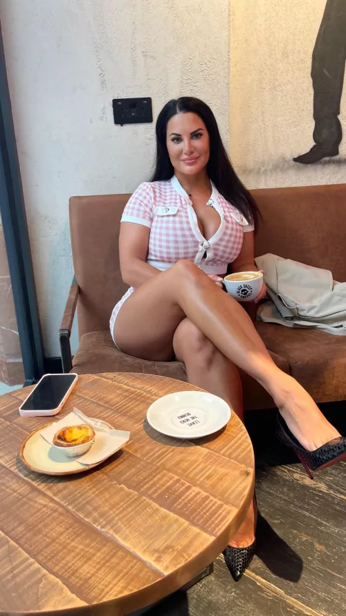 Coffee date  by Yourstep-mom