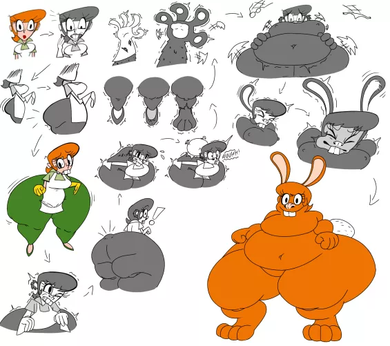 Dexter mom turn into a wererabbit by CompetitionScared893