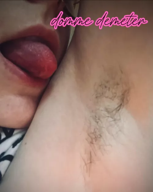 Does your wife know you prefer gooning over my armpits instead of her? by Historical_Two_4020