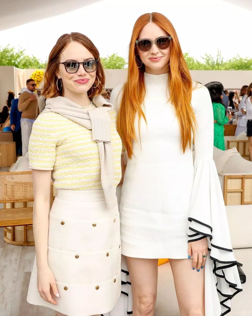 Emma Stone & Karen Gillan  posted by Important_Ad107
