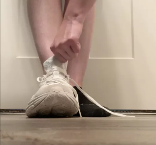 No better feeling than taking off sweaty running shoes 😈  (they're extra smelly in the humidity) by Miserable-Height-782