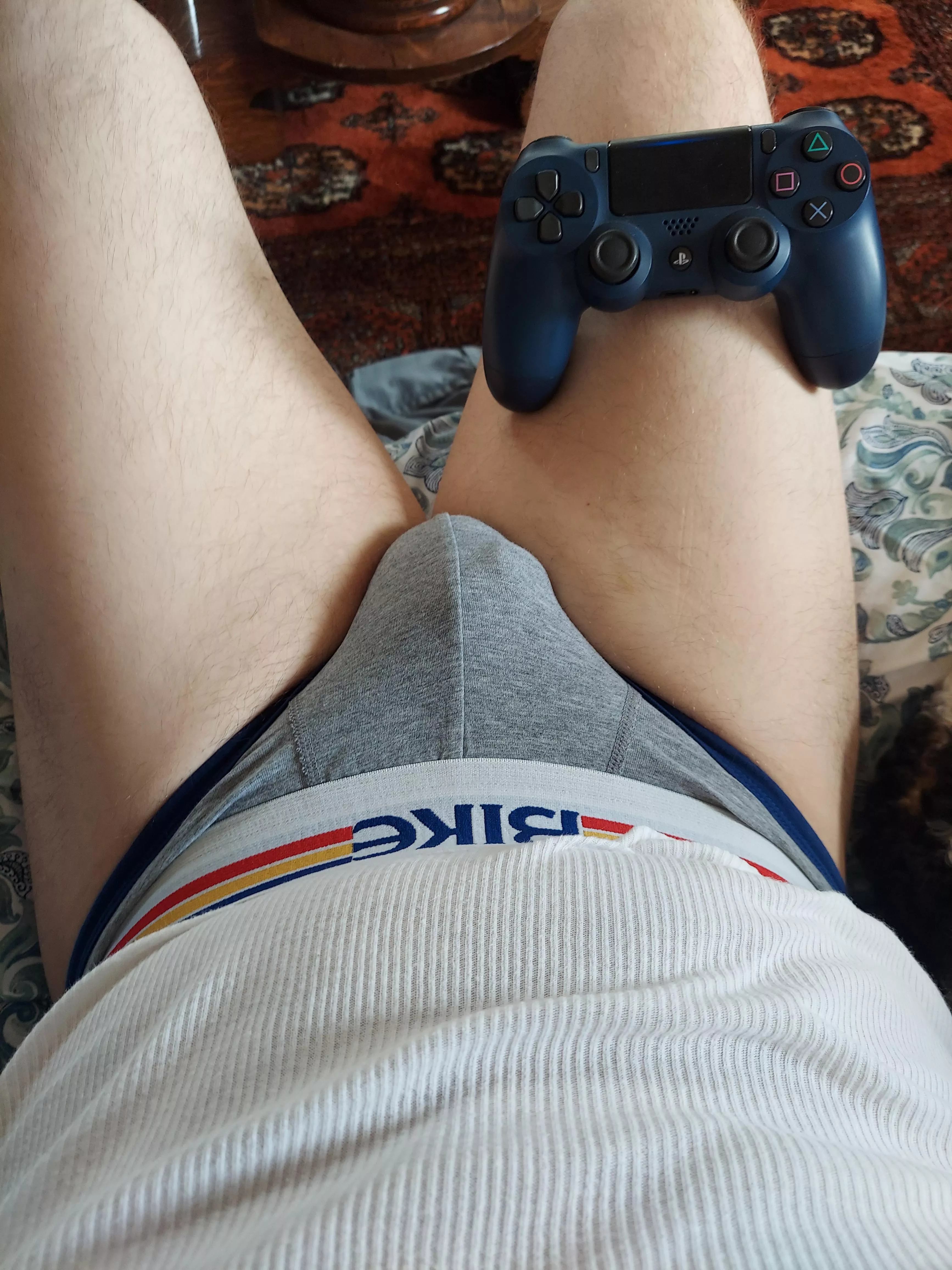 Post shower gayming in briefs posted by Homo_gone_wild