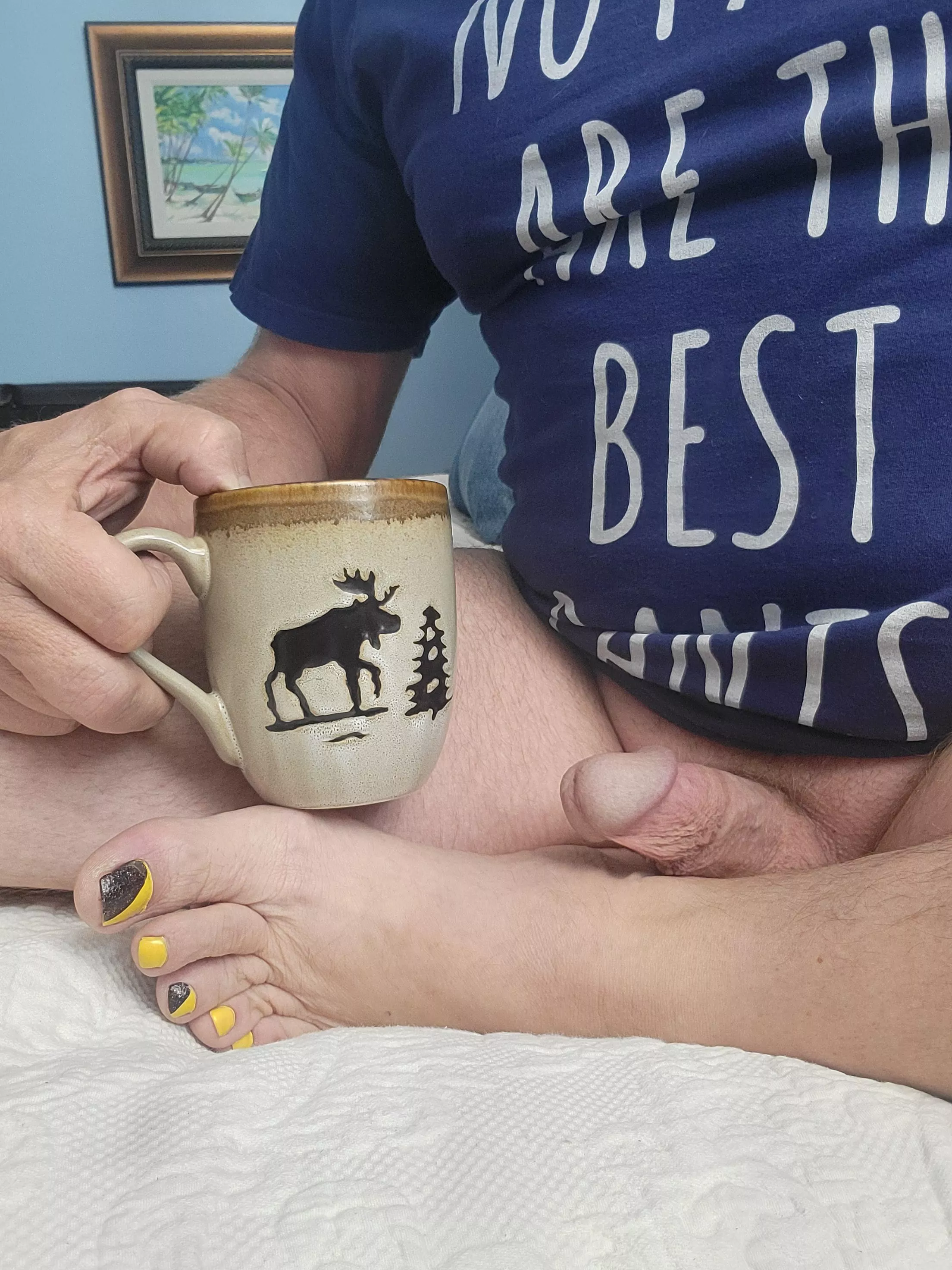 There's something sexy about nail polish.... (M) posted by Swimnakedalways