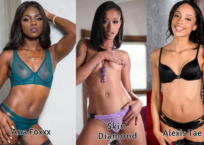 Who You got out of what I think are the 3 sexiest black Stars (if not just general females) of all time.  by JustSex6