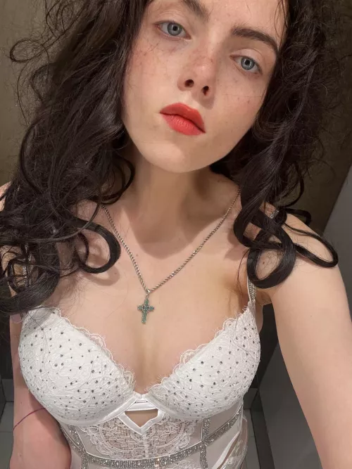 Will you say a prayer before you eat my pussy? by MathematicianFew3940