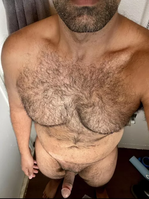 About to jump in the shower. Could use some company. by DifficultMess50