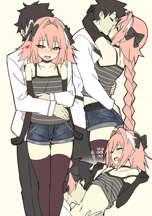 Astolfo and his master. by glumepachinko