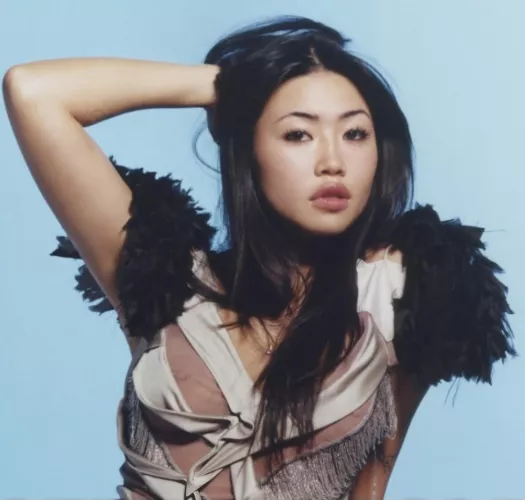 Beabadoobee see through with nipple piercing by bcdcr