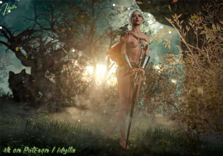 Cirilla - Nude in the Forest (Idylla) by Idylla31