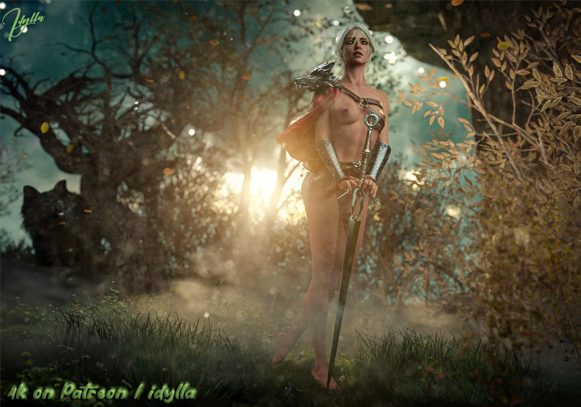 Cirilla - Nude in the Forest (Idylla) posted by Idylla31