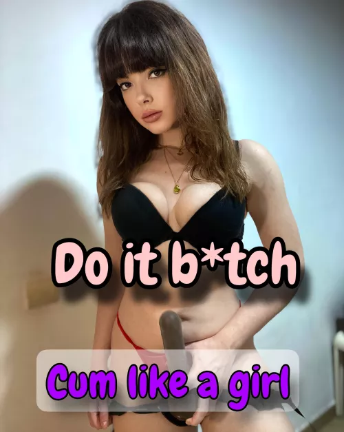 Cum like a girl [oc] by Goddessmaude