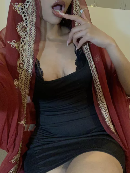 Does your wife know I give you a boner every night? by theindianvixenn