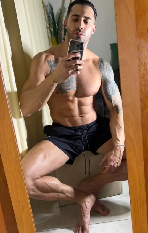 I need massages, any volunteers? by TattooedMuscled