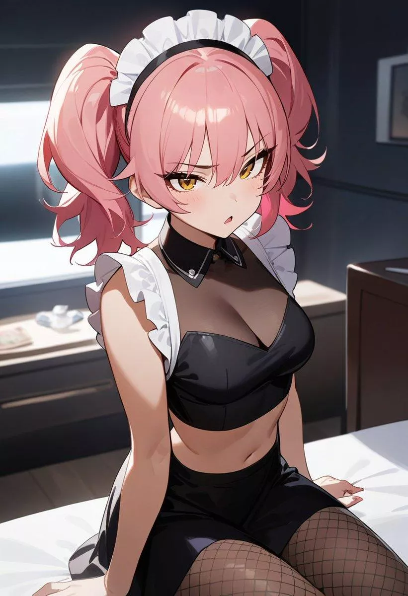 Maid Mika Jougasaki [Idolmaster] posted by CheetahSperm18