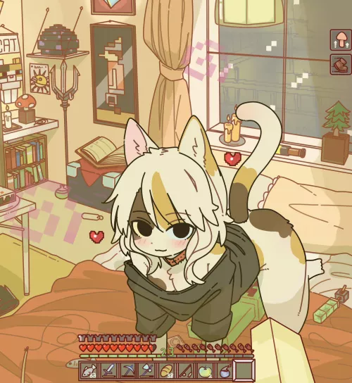 Minecraft cat [Doremifaso] by Arcaeca2