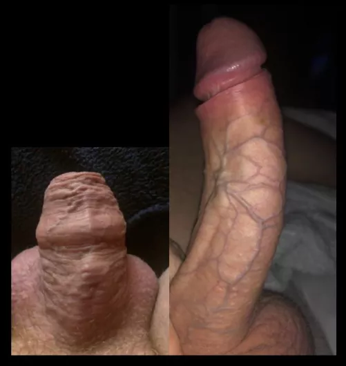 My small flaccid cock to erection by Honesteagle8