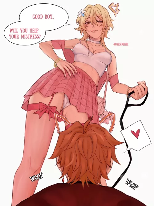 Woof Woof ❤️ by LeashMePls