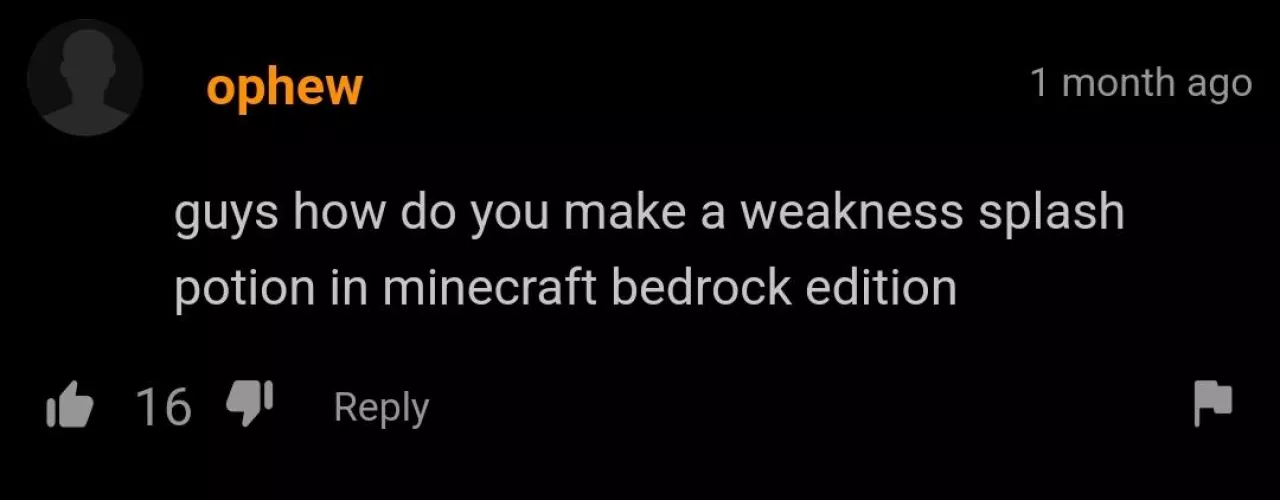 1 Fermented Spider Eye, 1 Water Bottle, 1 Brewing Stand, 1 Blaze Powder, 1 Gunpowder, and 1 Crafting table by scynor13