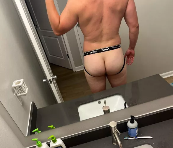 After the gym, love my new jock by Alternative-Worry307