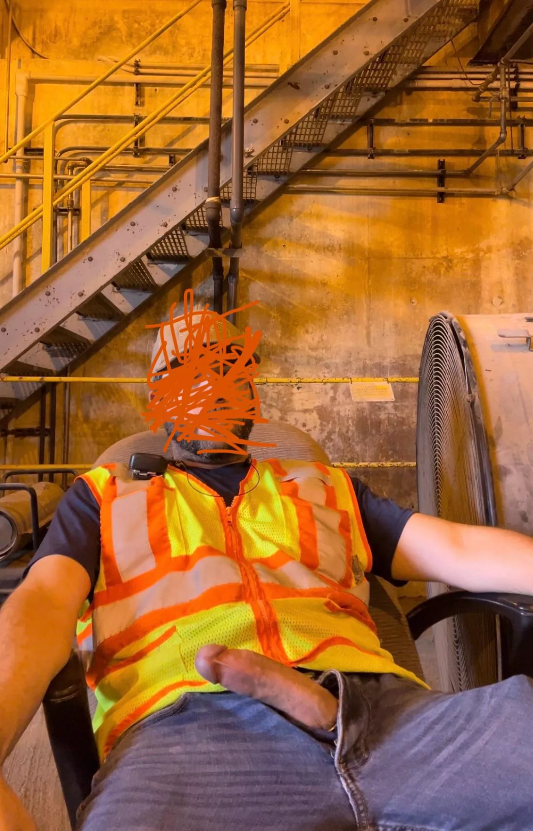 Airing my cock out at work! posted by mattbret29