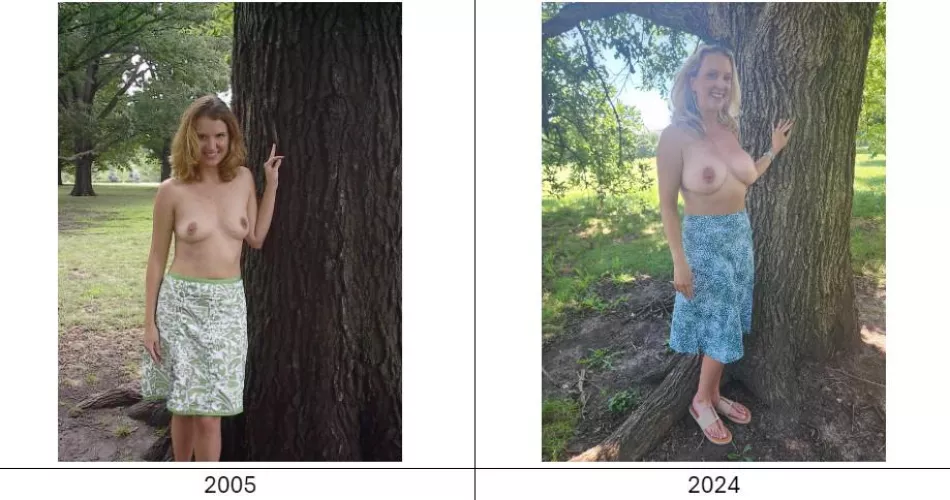 Another before and after pic of me now and 19 years ago. What do you think?? by Mrs_Englewood