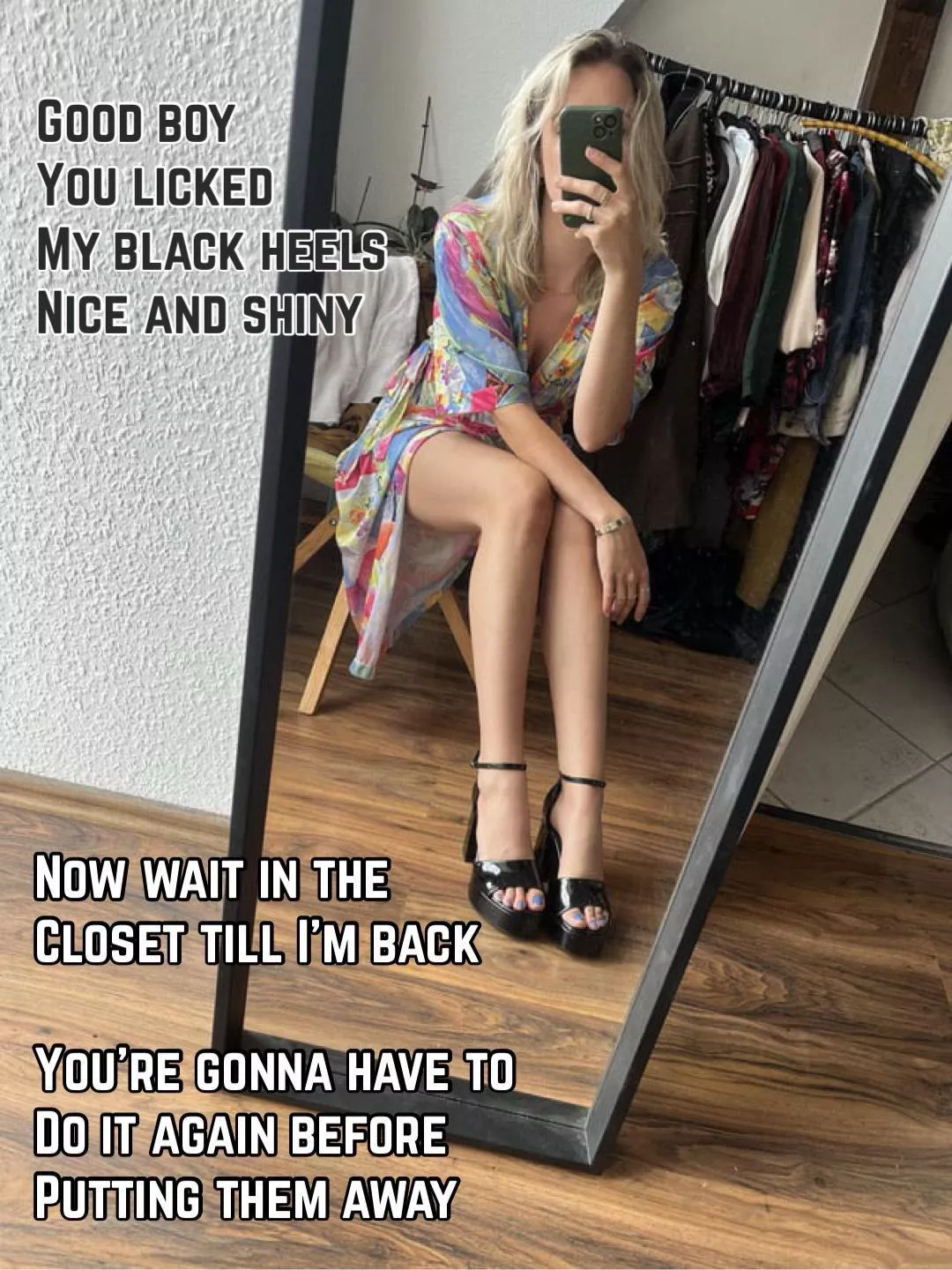 Closet boy posted by femdomcaption