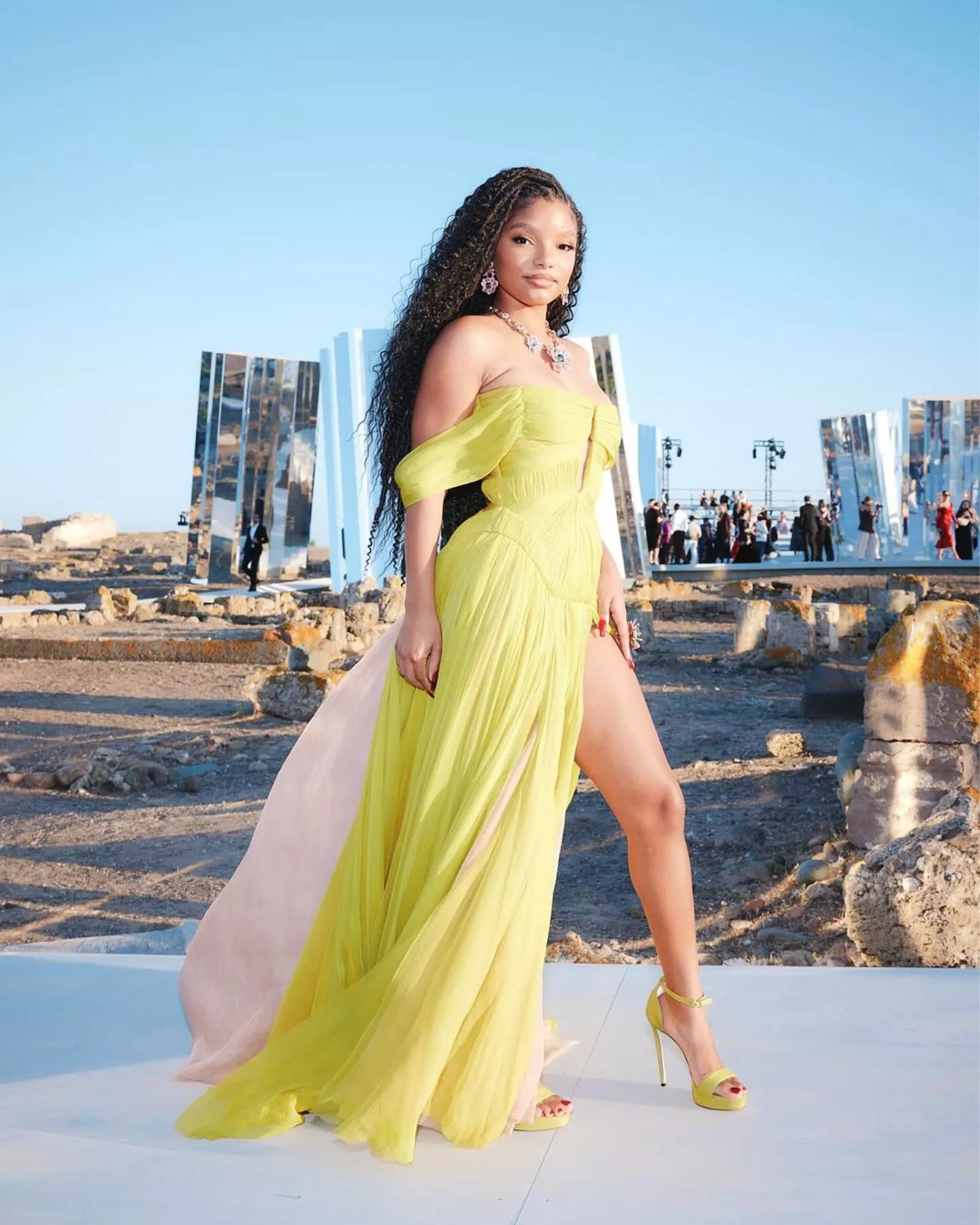 Halle Bailey  posted by Leading-Taro9721