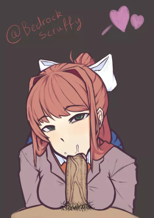 Just Monika's Mouth <3 by lady_winfry