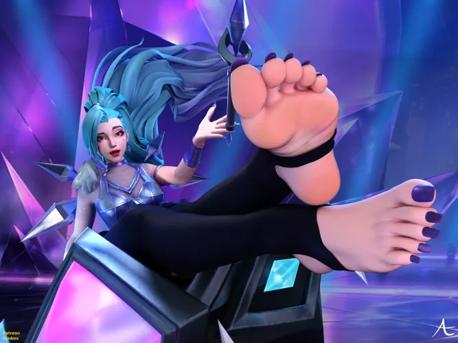 KDA Seraphine (League of Legends) [Artist: Alternat0r218] by ComaOfSouls