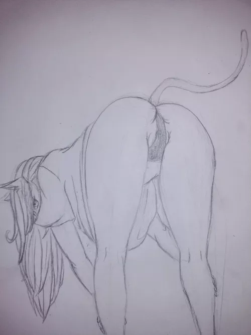 Kitten Doing Her Stretches  by Imaginary_Gur_7776