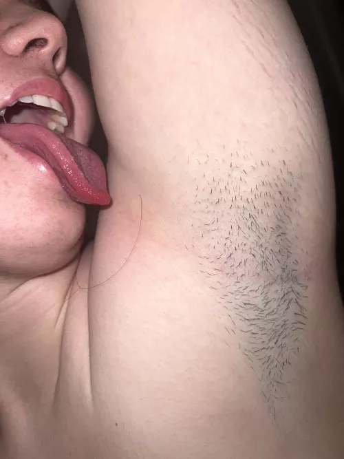 Licking my hairy little pits is the way to my heart🙈🙈 by baby_sophia20