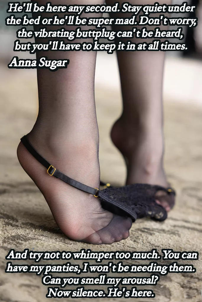 She left you something to make sure you enjoy your time listening in on them. posted by Lookingforcoolname