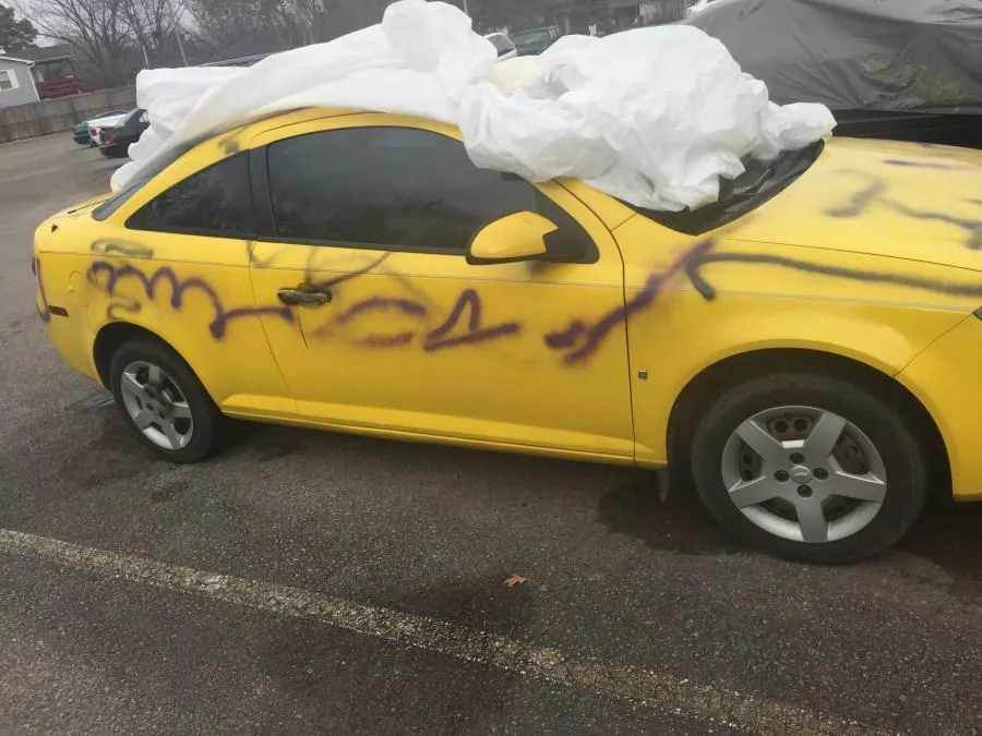 Whoever had the audacity to vandalize this brand new expensive sports car, know that my Cadets and I will stop at nothing to find you and bring you to justice for your crime 😏 posted by Miss-SillyGirl