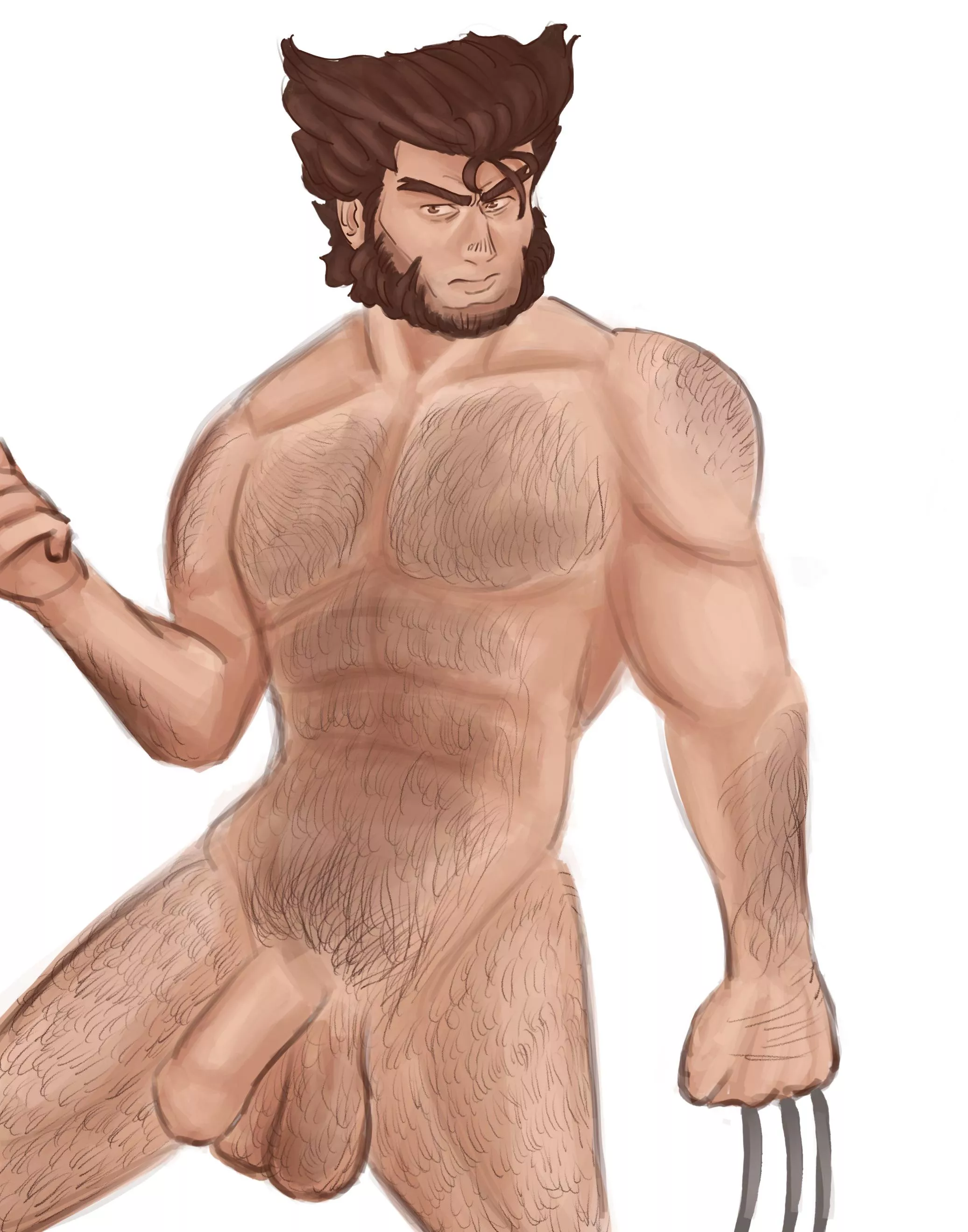 Wolverine [by me] posted by AriesBaraArt