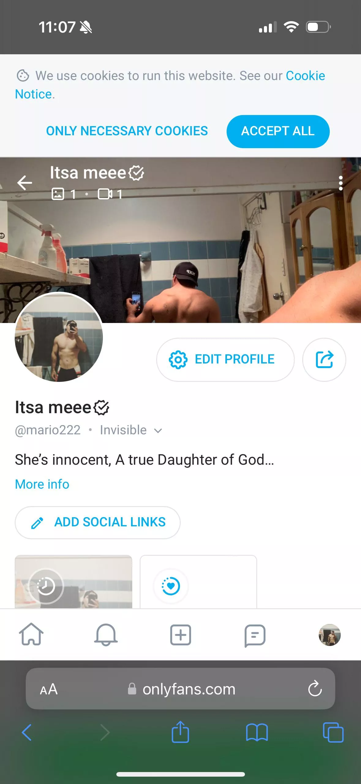 Your request is my pleasure 🤠 come be my first fan 🫡 posted by maccapacca02