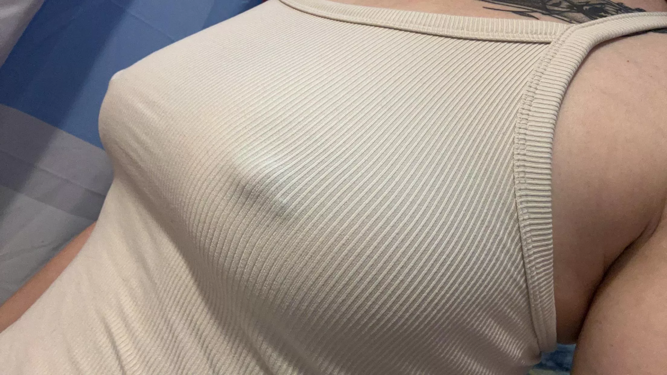 Braless out of the shower posted by rawrplatypus