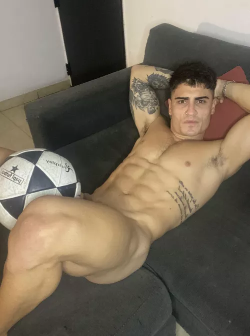  Cum lick my smelly soccer pits  by OlieTheKing