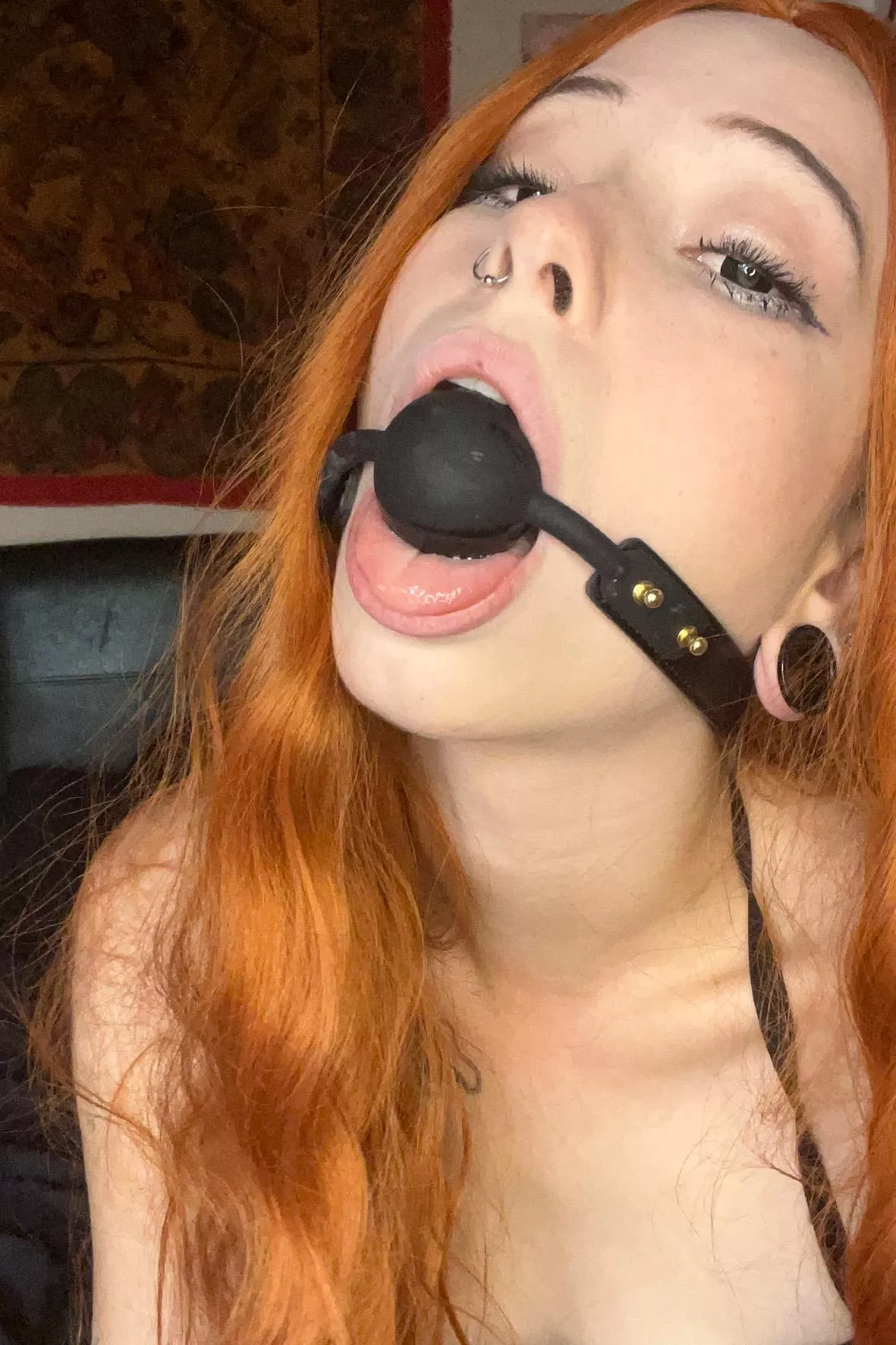 Gag looks so tiny in my mouth, wish for something bigger posted by _Fire_Sign_