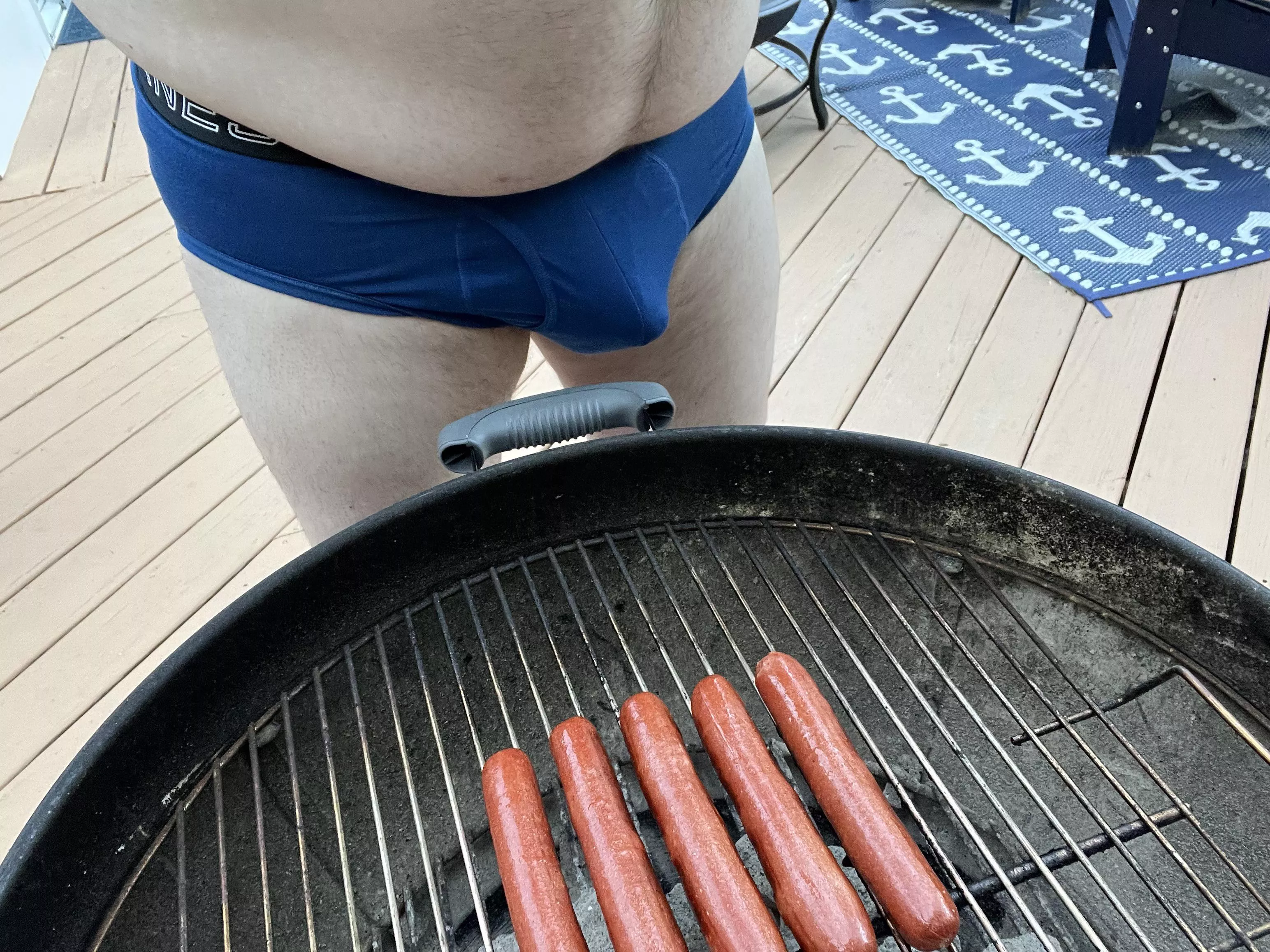 Grilling in a new pair posted by BBearCouple