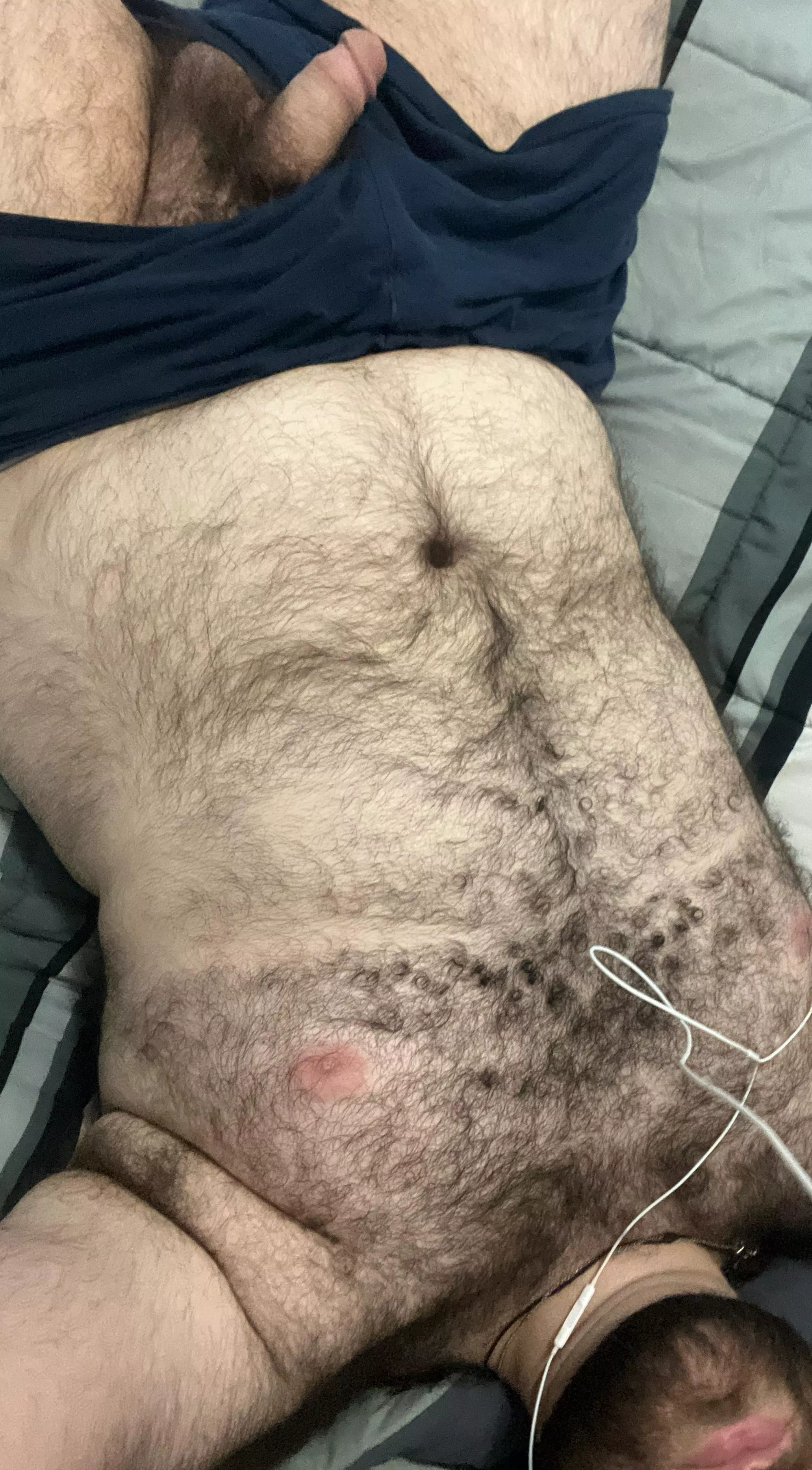 Hairy , chubby and happy :)  posted by slave__senpai
