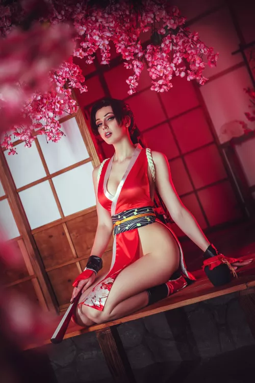 Mai Shiranui cosplay by BellatrixAiden by bellatrix_aiden