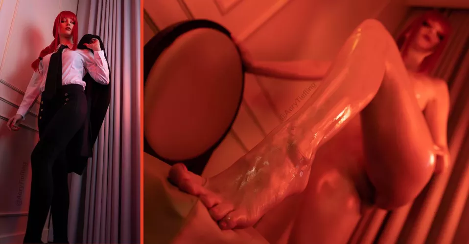 Makima (Aery Tiefling) [Chainsawman][OC] by AeryKorvair