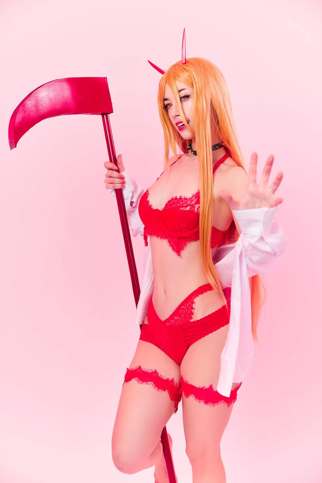 My Power Cosplay from Chainsaw Man (morganlefoycos) posted by morganlefoycos