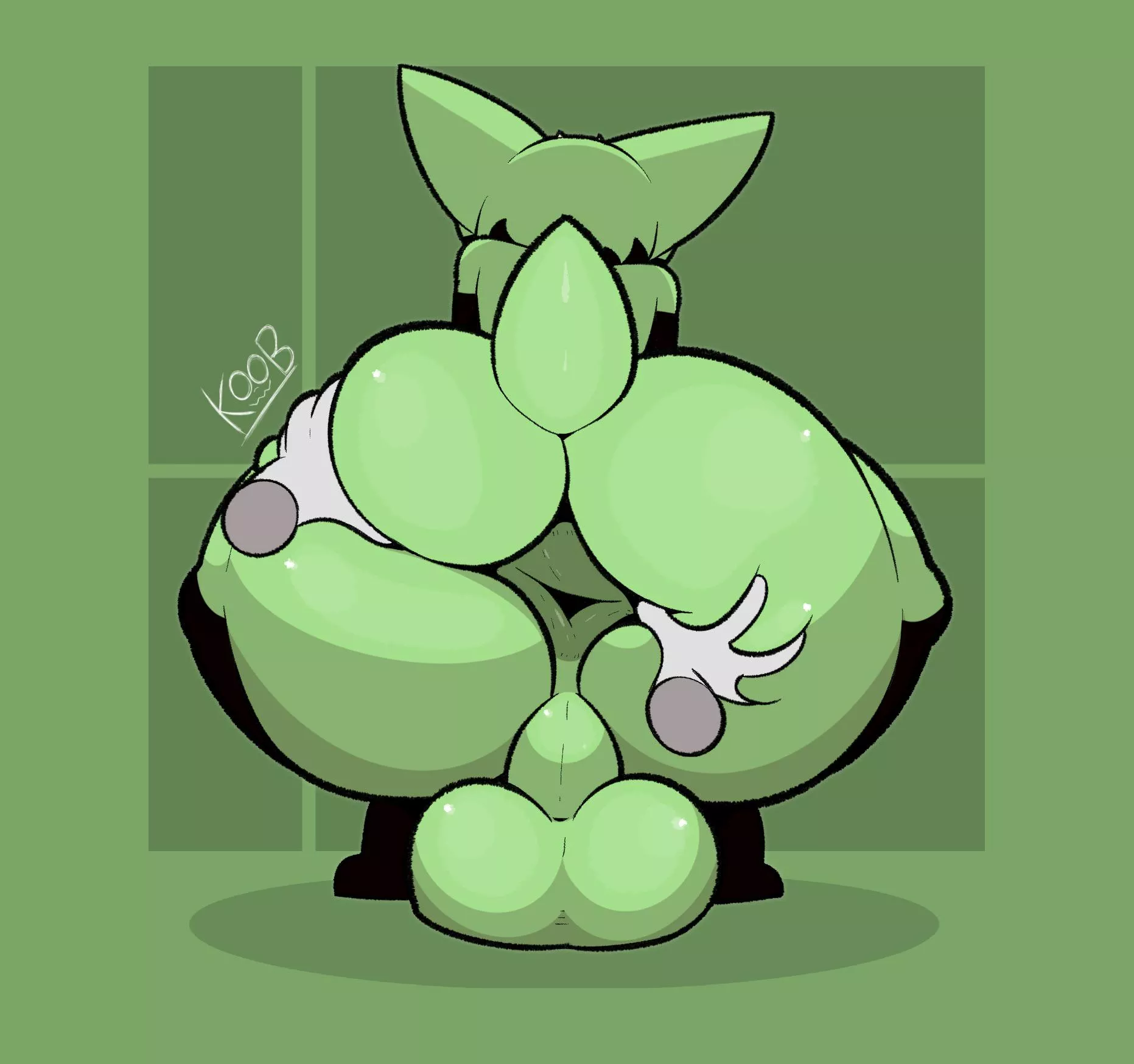 oversexed sona (adumbkobold/koob) posted by Dumb_Kobold