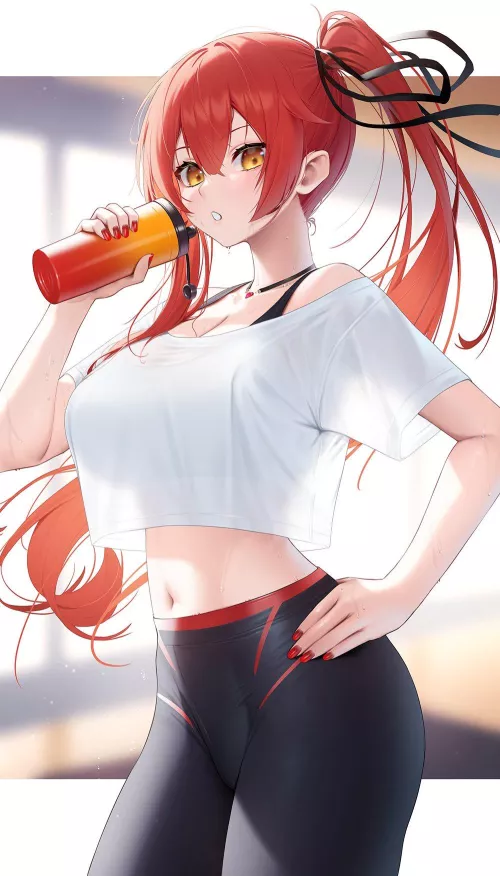 Staying Hydrated [Artist's Original] by CheetahSperm18