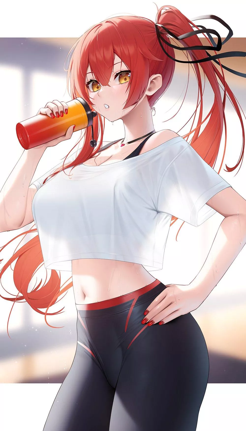 Staying Hydrated [Artist's Original] posted by CheetahSperm18